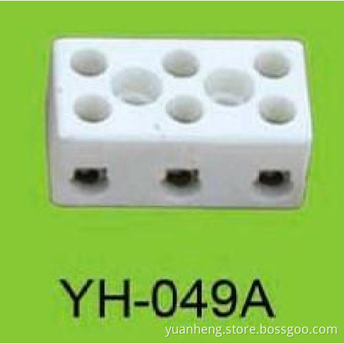 ThreeTerminal Block with VDE and CE Product Approvals